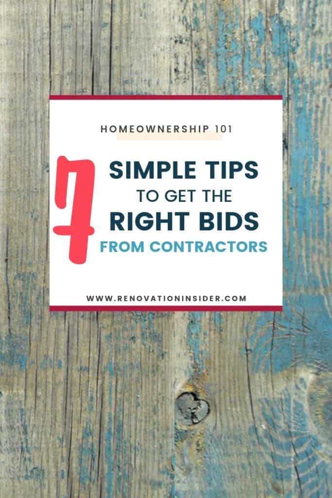 7 Best Tips To Get The Perfect Bids From Contractors Renovation Insider