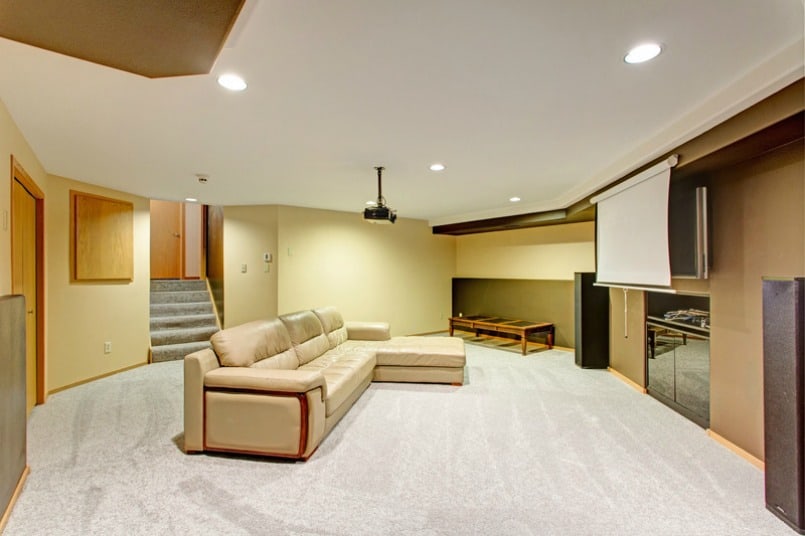 recessed lighting basement low ceiling